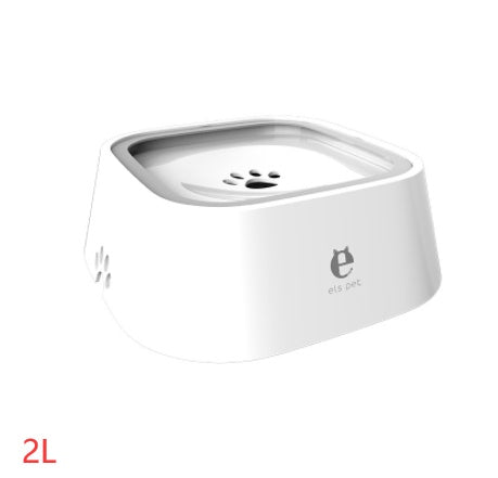 Pet Water Bowl for Dogs and Cats | Anti-Spill Slow Feeder 1.5L