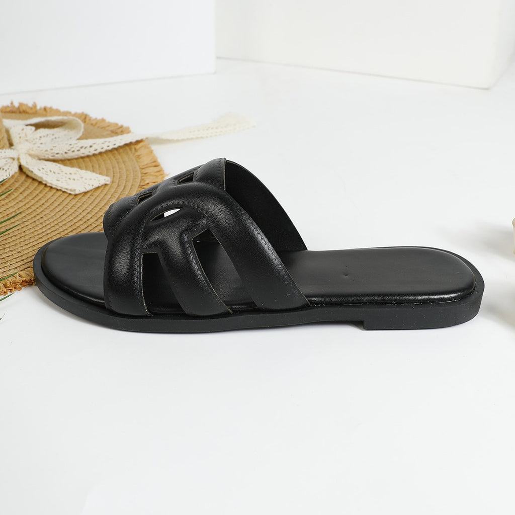 Women's Flat Strap Sandals – Fashionable Versatile Summer Shoes