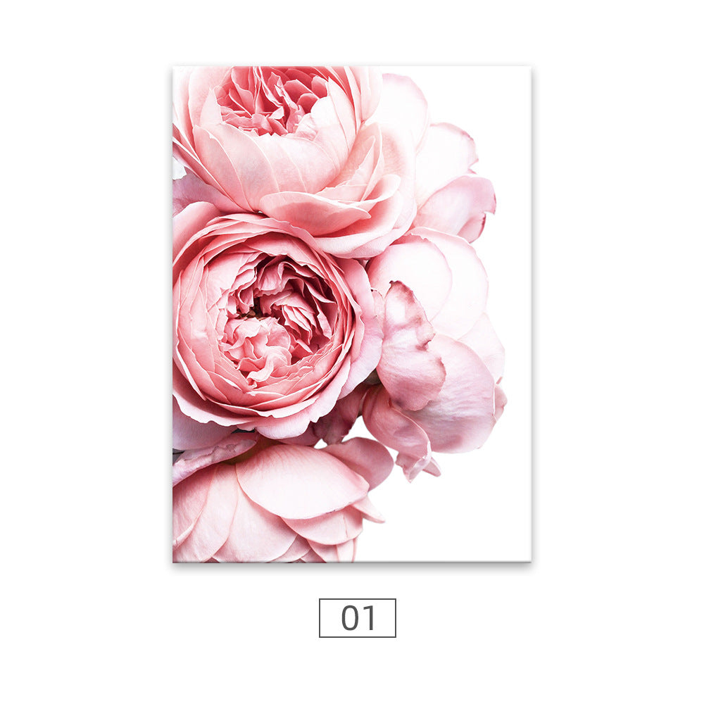 Modern Floral Posters | Wall Art Flowers Decor Modern