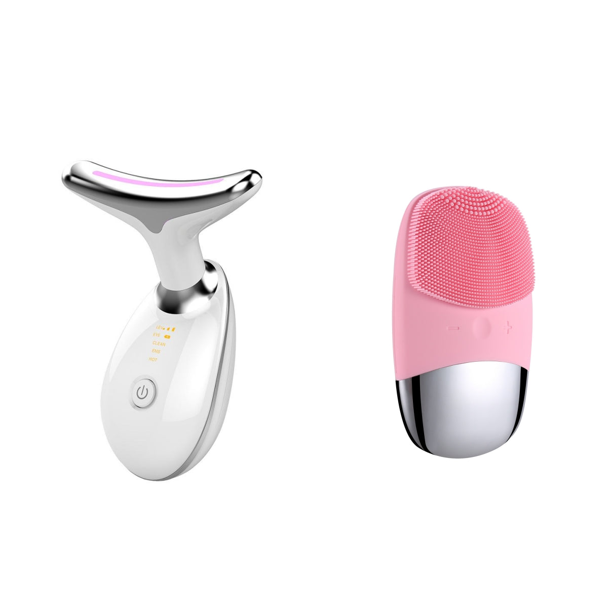 EMS Halsmassagegerät mit Wärmefunktion – Straffendes Anti Falten Beauty Gerät