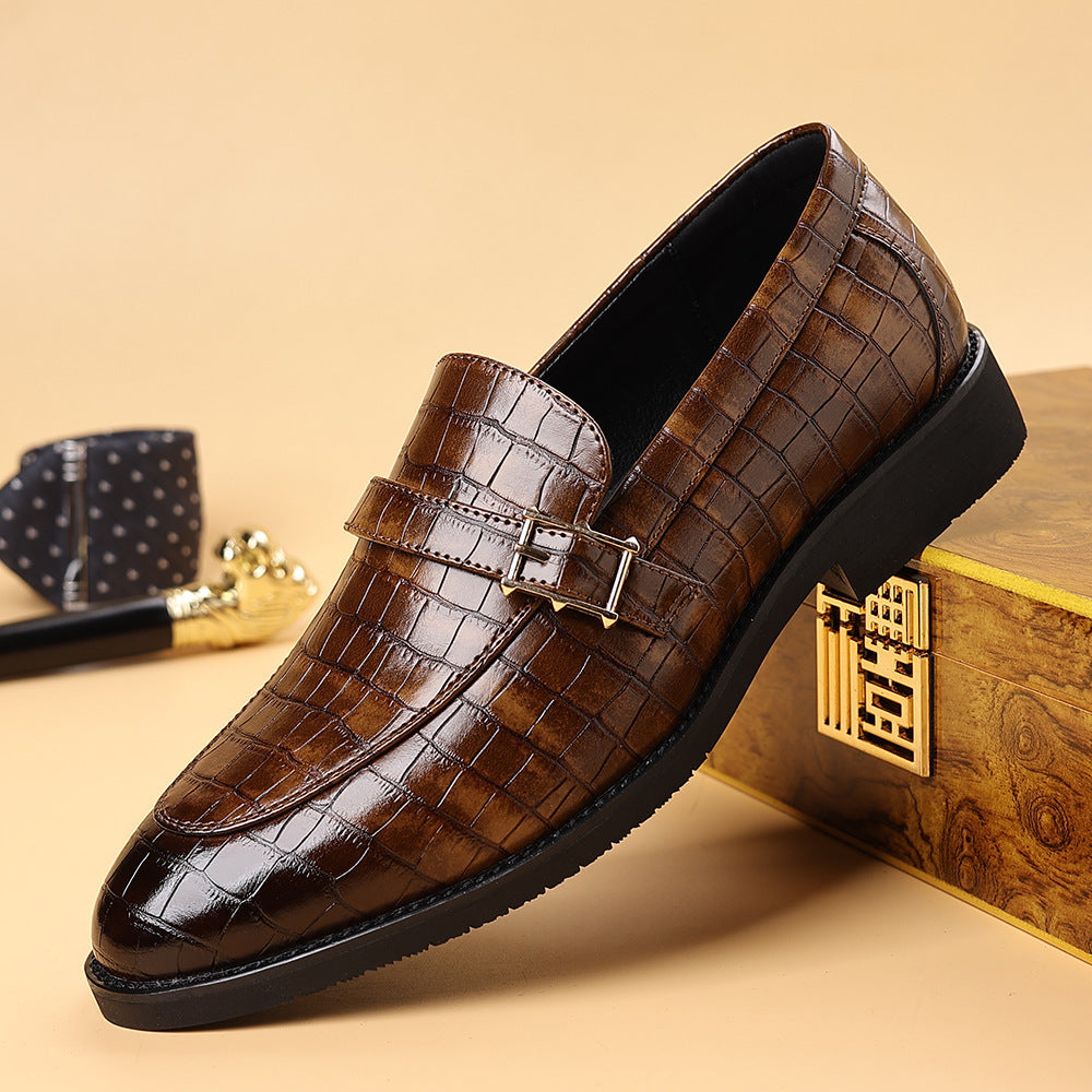 Men's Leather Casual Shoes Large Sizes | Stylish Comfortable