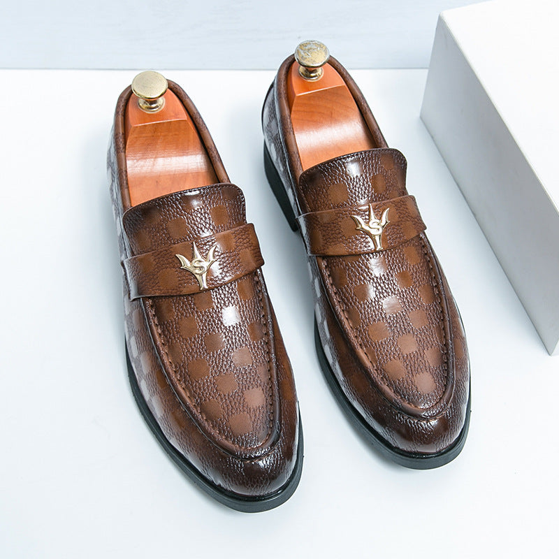 Men's Lightweight Leather Business Shoes | Summer Autumn Elegant