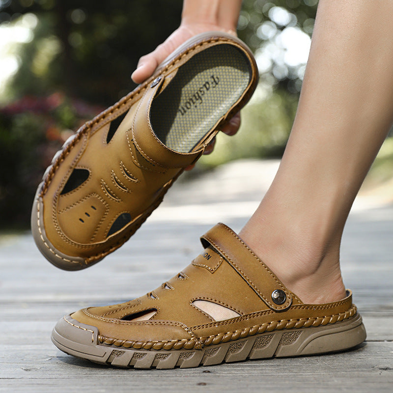 Men's XXL Closed Sandals Comfort Casual Summer Shoes