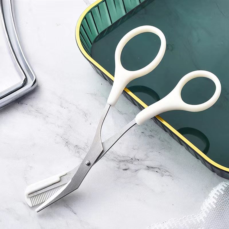 Augenbrauen Rasiermesser mit Kamm | Präziser Beauty Trimmer für Perfekte Brows