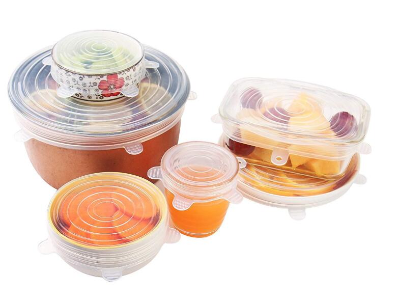 Silicone Stretch Lids Set | Reusable Food Covers