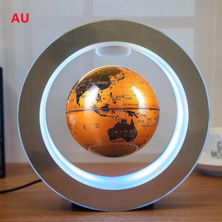 Levitating LED Globe - Magnetic Levitation World Map Lamp