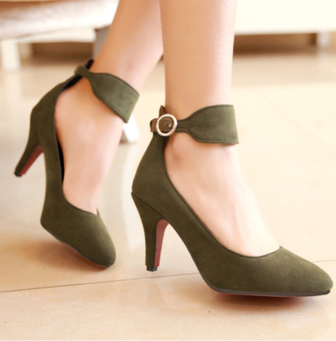 Women's Pointed High Heel Pumps | Elegant Business Shoes