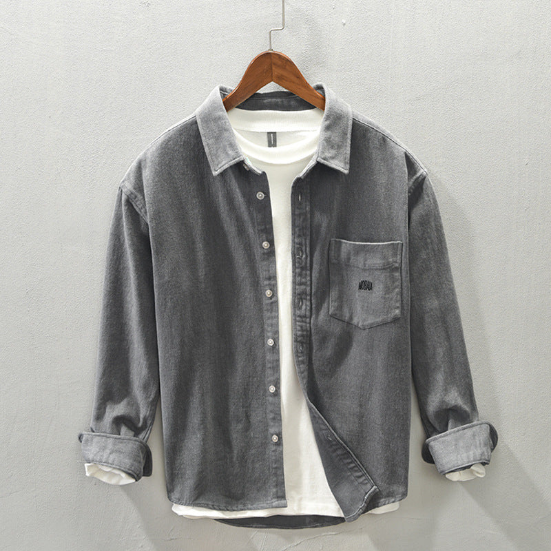 Men's Oversize Jacket | Casual Coat Korean Style Trend