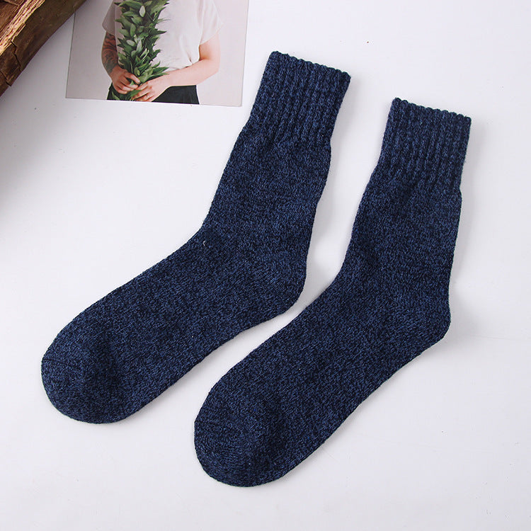 Men's Wool Socks Winter Warm | Terry Thermal Comfort