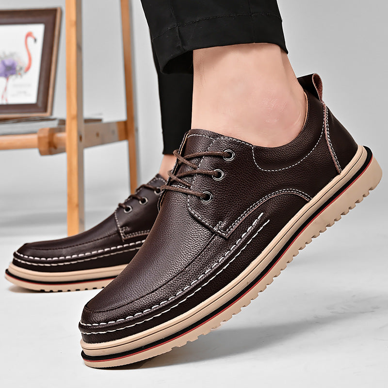 Men's Leather British Boots | Handmade Martin Boots Robust