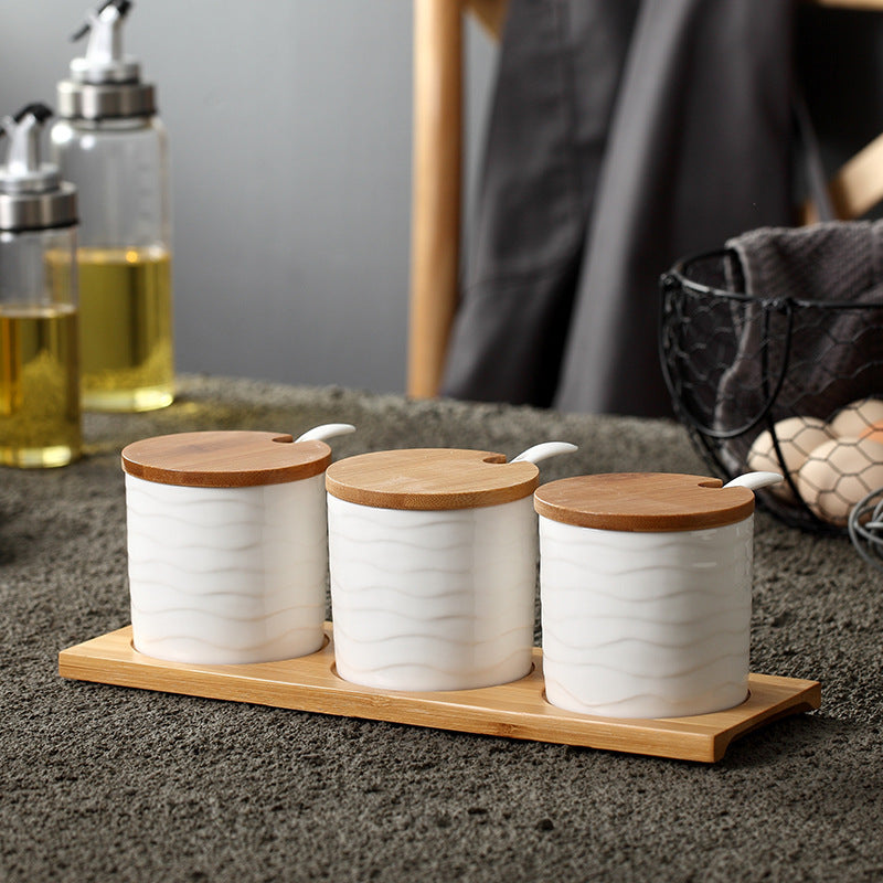 Premium Spice Jar Set – Salt and Spice Container Kitchen