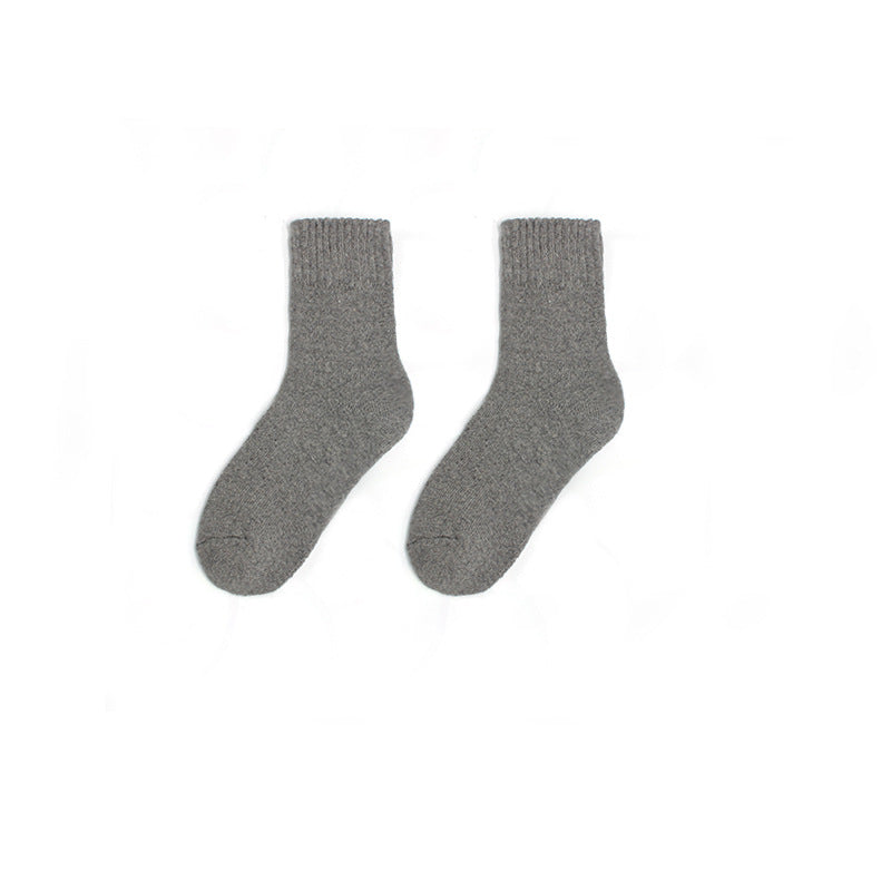 Damen Wollsocken Winter Warm – Dicke Komfort Herbst Socken