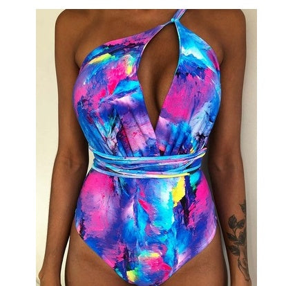 Elegant Women's Backless Monokini – Figure-Hugging One-Piece