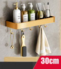 Towel Holder No Drilling | Bathroom Shelf Wall | Towel Rack