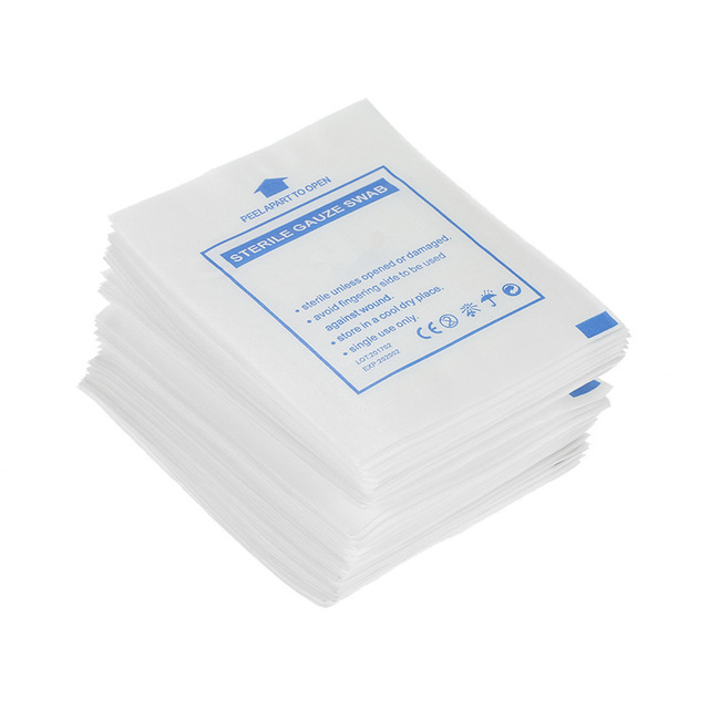 Muslin pads training | First aid gauze dressings bandage practice