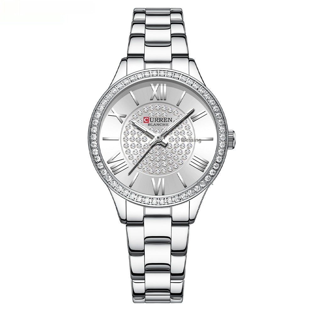 Ladies' Quartz Watch Waterproof with Small Dial – Elegant Watch