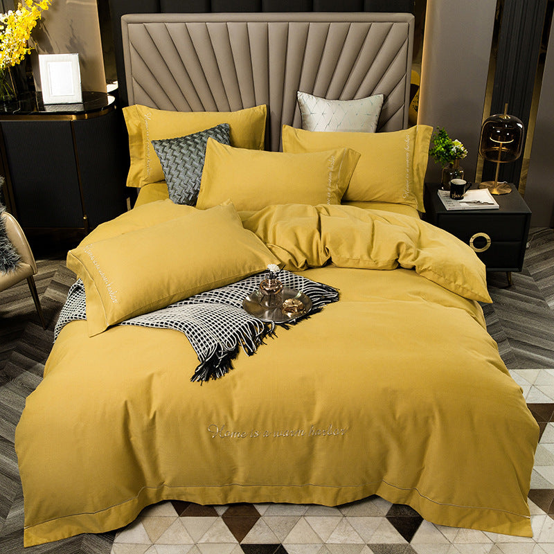 Brushed bedding | soft warm breathable durable