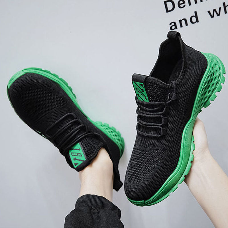 Herren Mesh Sneaker Atmungsaktiv Sport Freizeit Schuhe