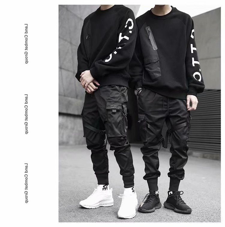 Men's Cargo Jumpsuit | Loose Casual Trendy Modern