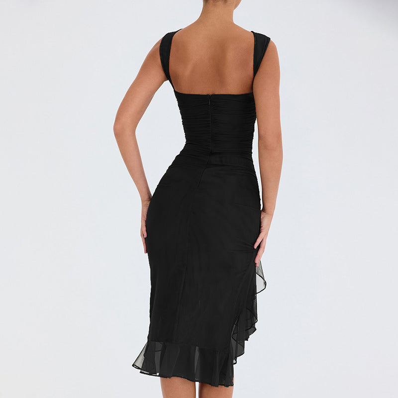 Summer Slim Fit Dress - Sleeveless Sexy Party & Club Dress