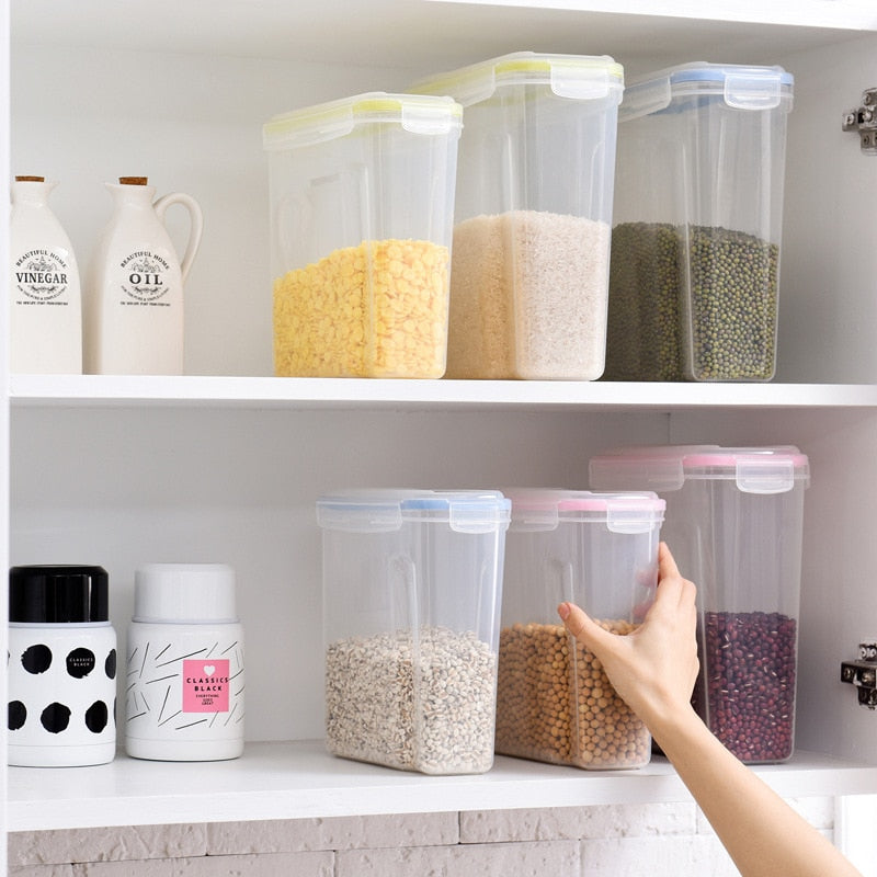 Luftdichter Müsli Behälter BPA frei | Vorratsdose Küche