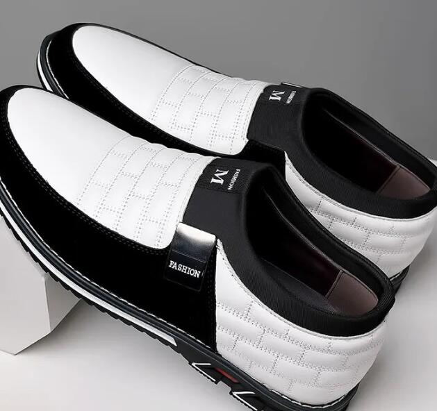 Men's Leather Shoes Oversize | Comfortable Elegant Shoes
