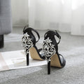 Women's High Heels Rhinestone Elegant | Sexy Party Wedding Shoes