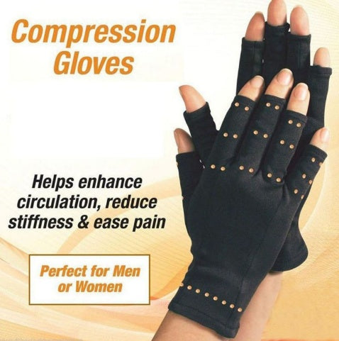 Magnetische Therapiehandschuhe Damen | Komfort Kompressionshandschuhe