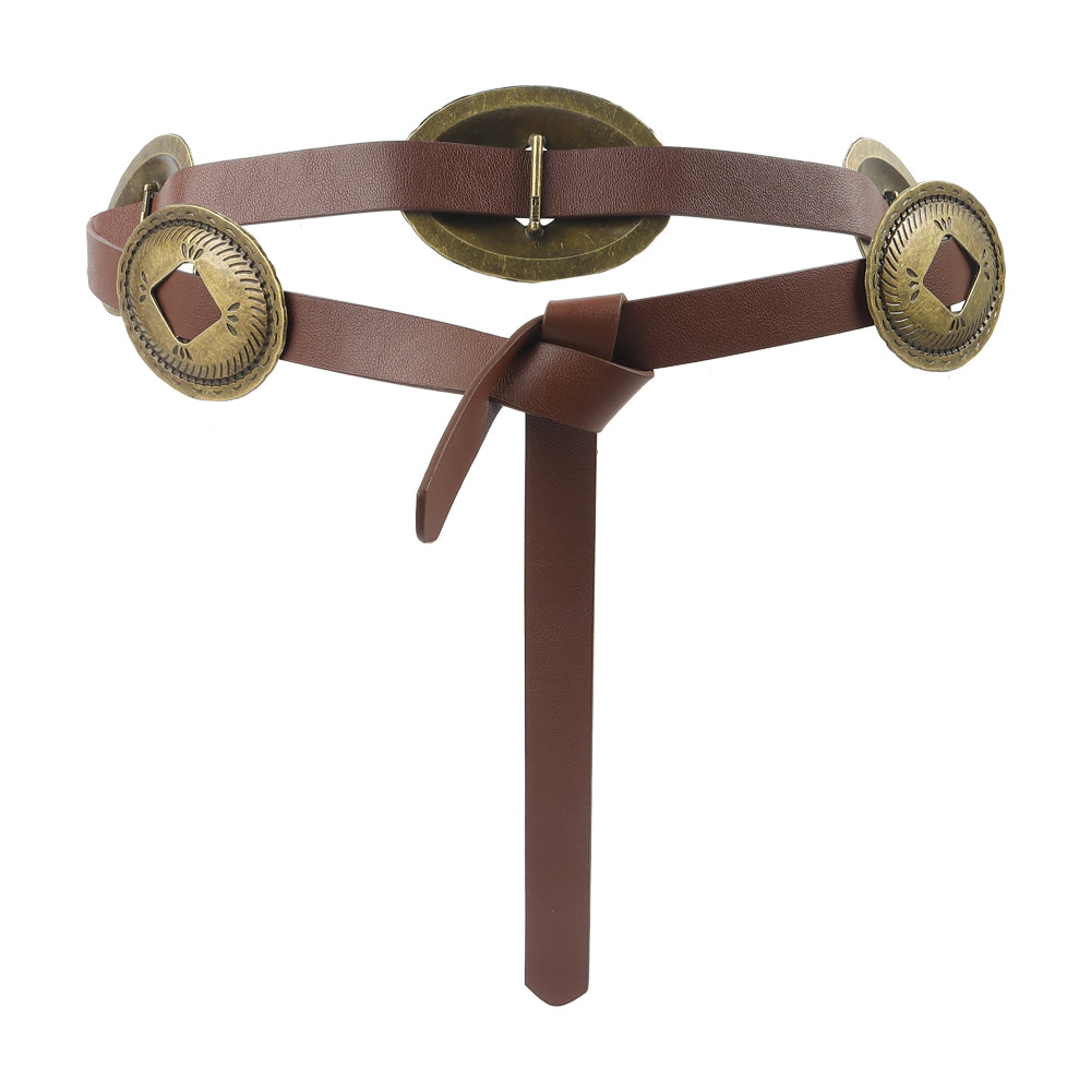 Women's Belt Ethno Retro Metal | Personalized Boho Style Adjustable