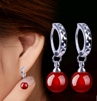 Elegante Achat-Ohrstecker – Stilvolle Naturstein Ohrringe für Damen