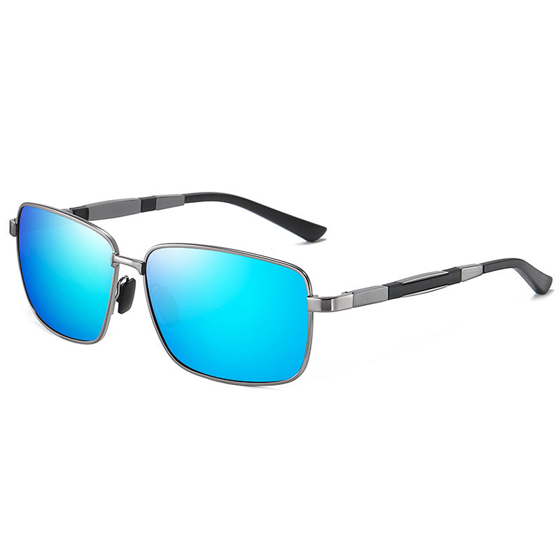 Nachtfahr Sonnenbrille Herren | Polarisiert | Retro eckig
