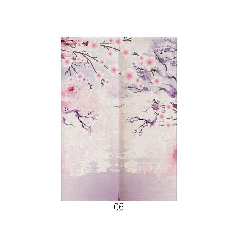 Japanese Noren Curtain | Ukiyo-e Modern Entrance Decor