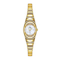 Ladies' gold wristwatch with diamonds, fashionable ladies' wristwatch, ladies' full-diamond watch