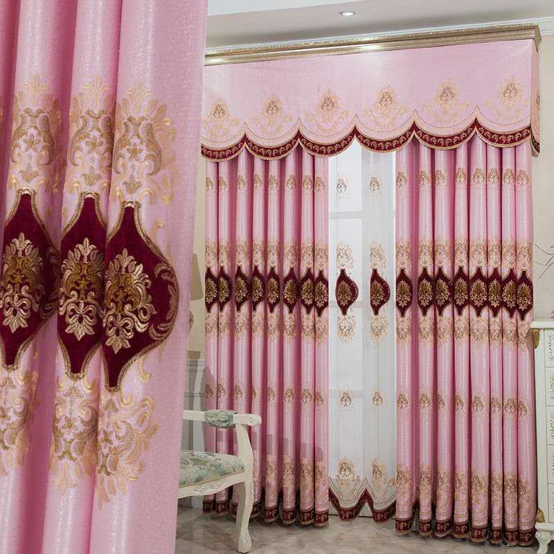 Velvet Curtain Embroidery | arabesque luxurious elegant home decor