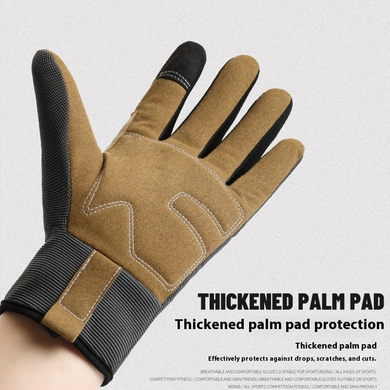 Fahrradhandschuhe Sport atmungsaktiv rutschfest unisex