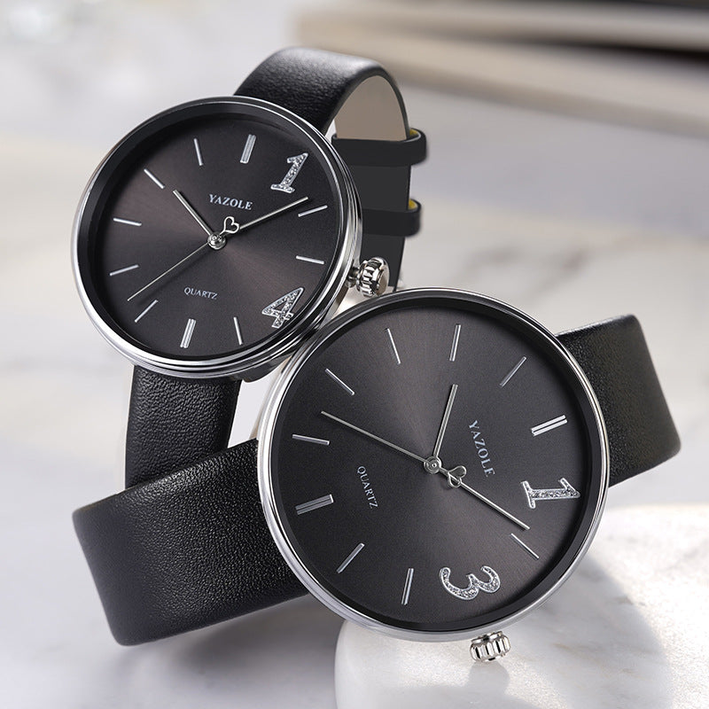 Herren & Damen Partneruhr Set – Trendige Wasserdichte Couple Uhren