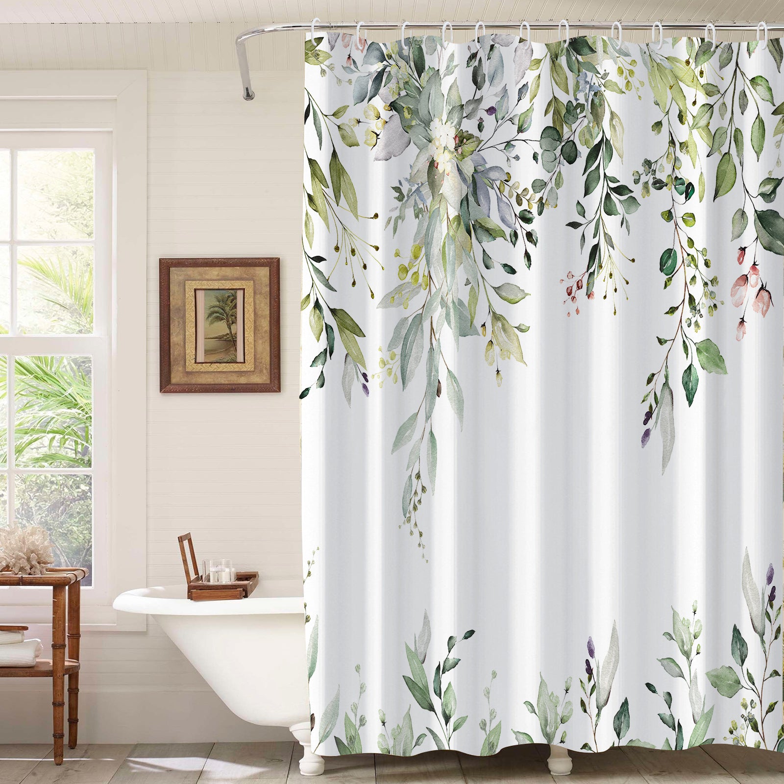 3D Shower Curtain Waterproof | Mold-Resistant Modern Bathroom