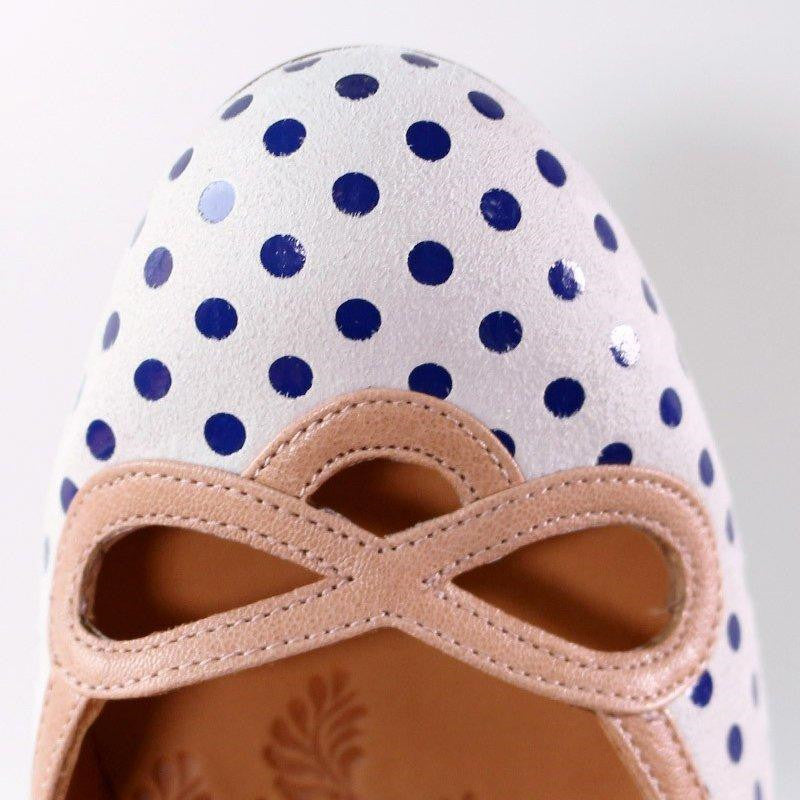 Women's Polka Dot Sandals | Elegant Dotted Summer Shoes
