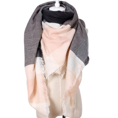 Damen Dreiecksschal Elegant | Herbst Winter Schal Stola