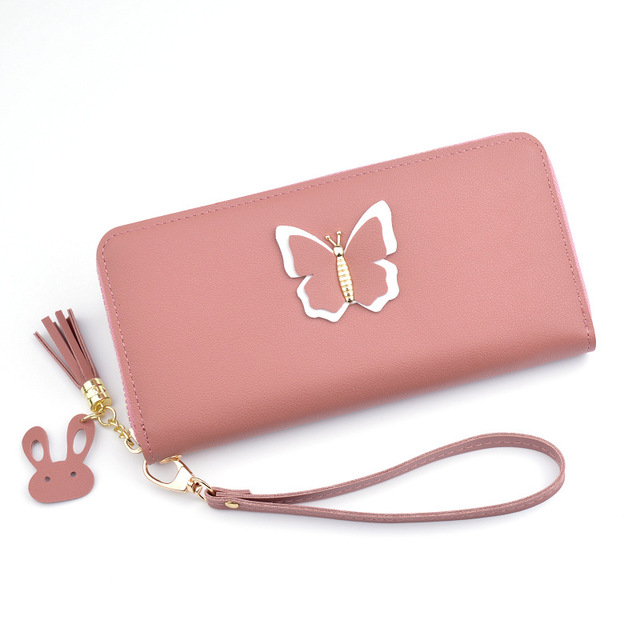 Women's Long Wallet | Elegant Zipper Purse