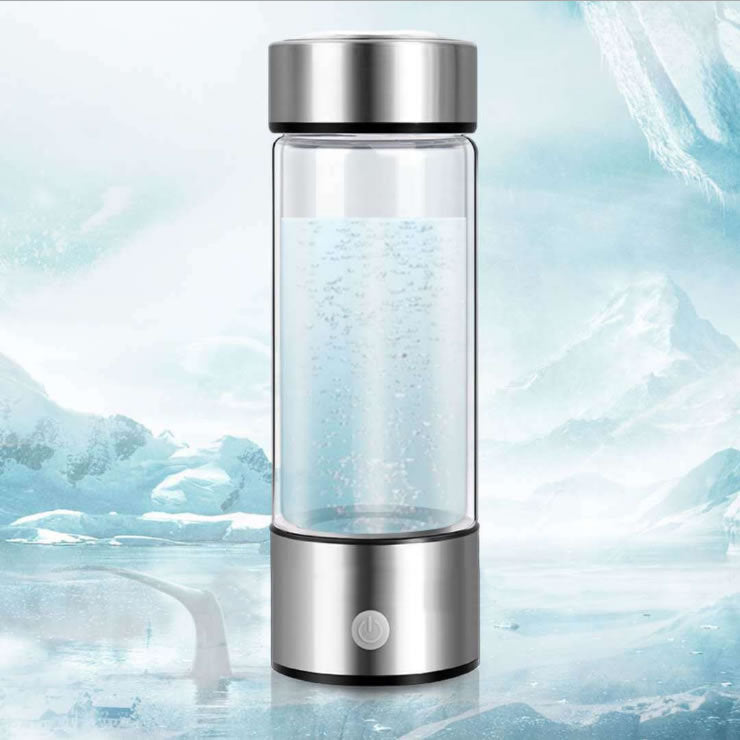 Portable Hydrogen Water Bottle – Ionized Smart Water Bottle