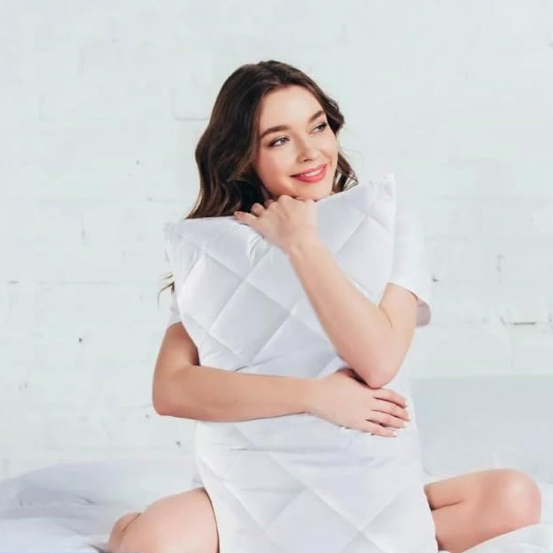 Anti-Head Oil Pillowcase Latex | Waterproof Hygienic Protection