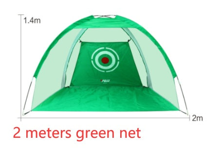 Golf Practice Net Tent with Hitting Cage | Outdoor Training Golf Net Garden