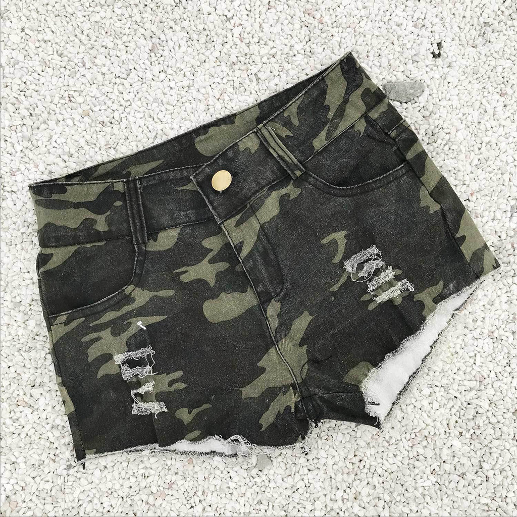 Sexy Women's Denim Shorts Hot Pants Summer Figure-hugging
