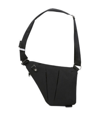 Digital Canvas Bag for Men - Canvas Chest Bag, Sling Bag, Crossbody Bag, Multifunctional Single Shoulder Anti-Theft Bag