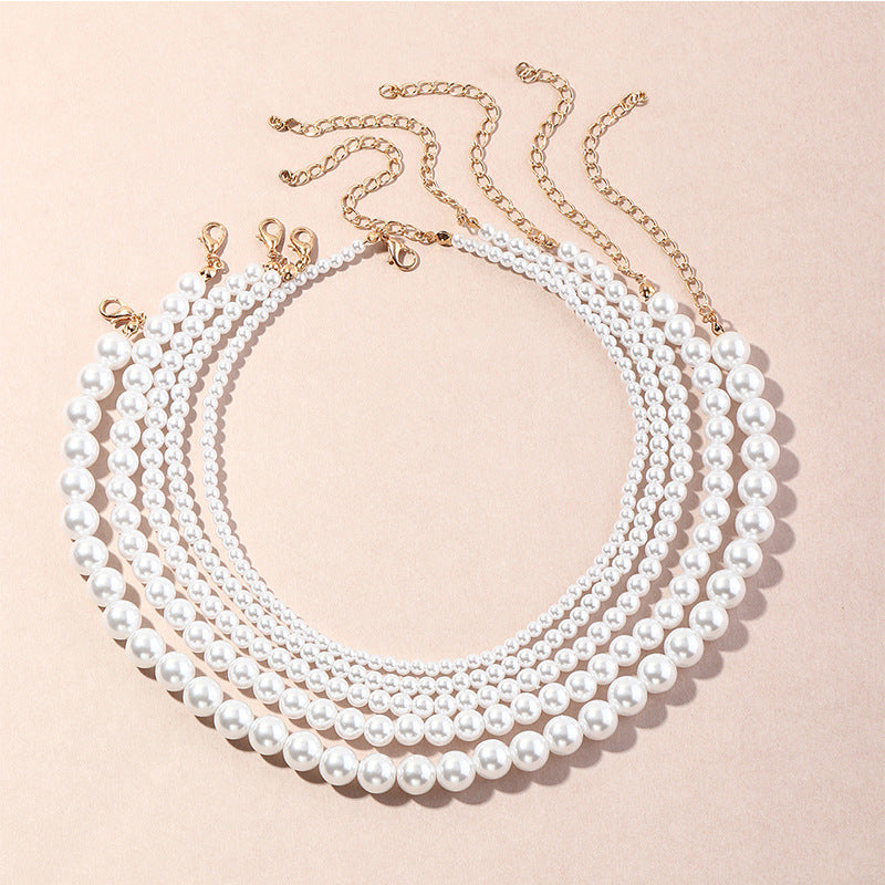 Elegant Round Pearl Necklace – Timeless Women's Jewelry with Style