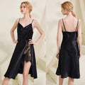 Women's Cami Pajama Dress – V-Neck Sleepwear Loungewear