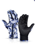 Winter Touchscreen Gloves Waterproof | Motorcycle & Outdoor Fleece Warm Non-slip