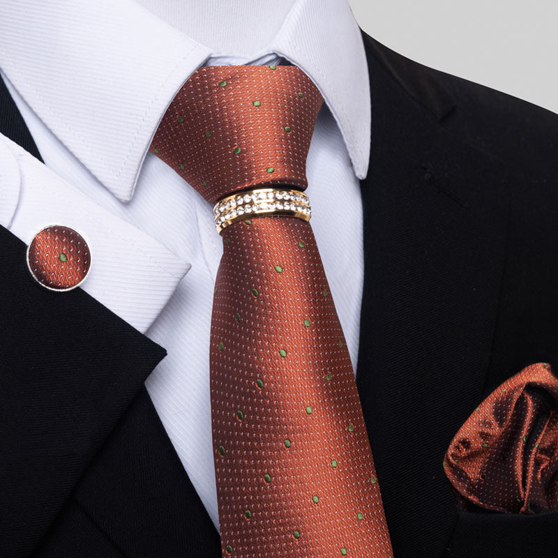 Men's Tie colorful striped floral modern elegant statement