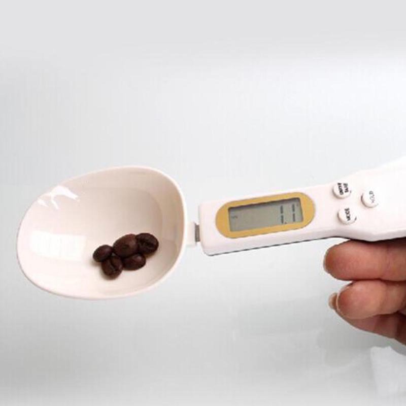 Digital Spoon Scale with LCD - Precise Kitchen Scale Measuring Spoon